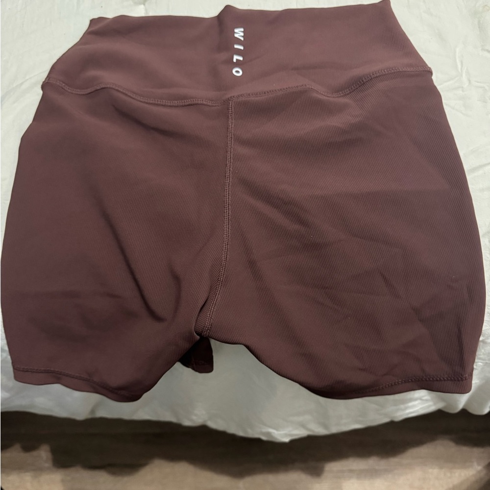 Willow Women's Athletic Shorts in Deep Brown